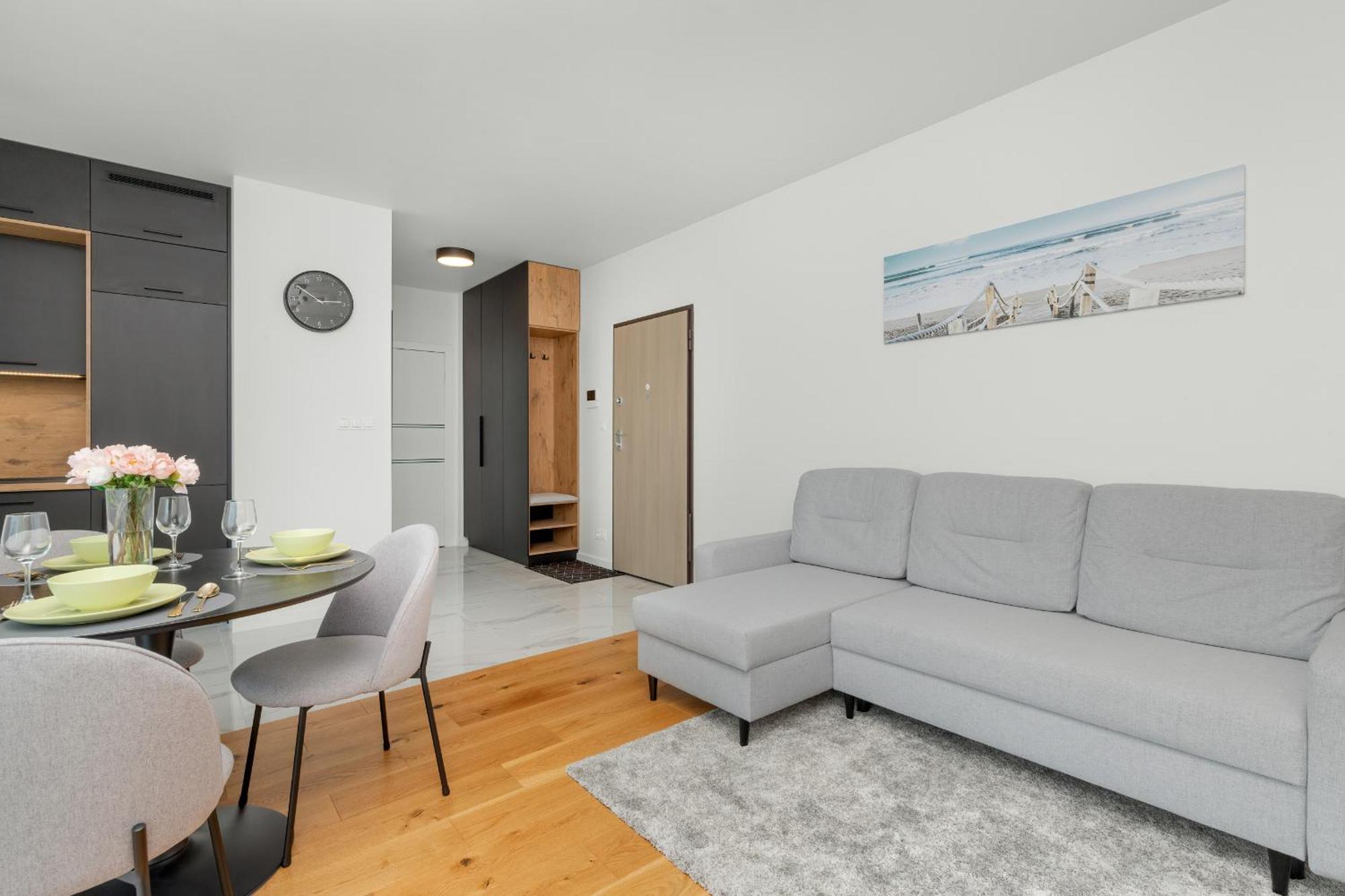 Apartament Na 15 Pietrze Z Widokiem Na Zatoke W Gdyni I Parkingiem By Noclegi Renters غدينيا المظهر الخارجي الصورة